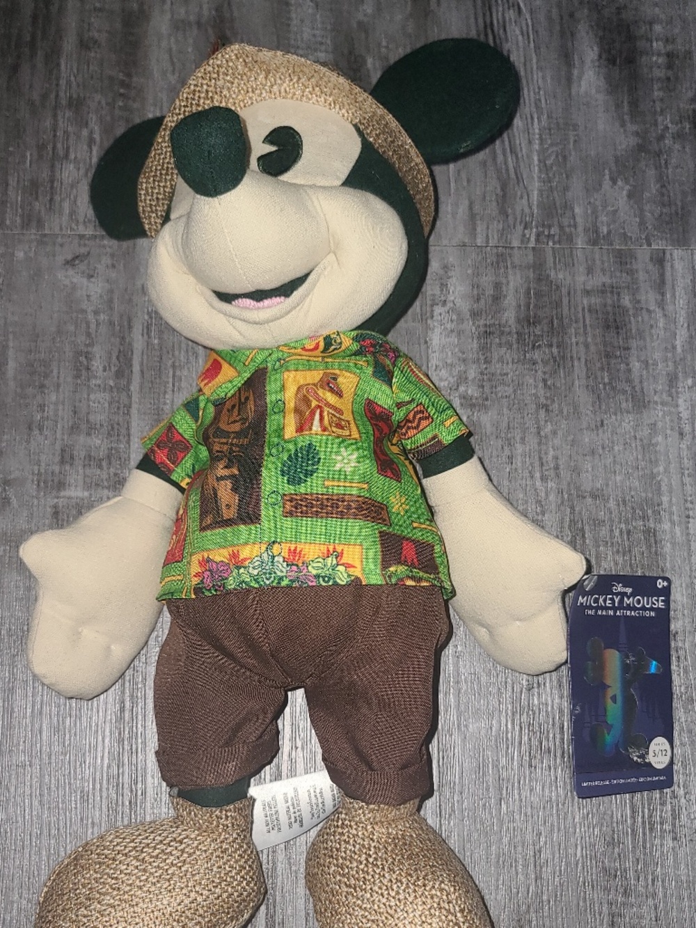 Disney The Main Attraction Mickey Mouse Exclusive 16-Inch Plush Enchanted NWT